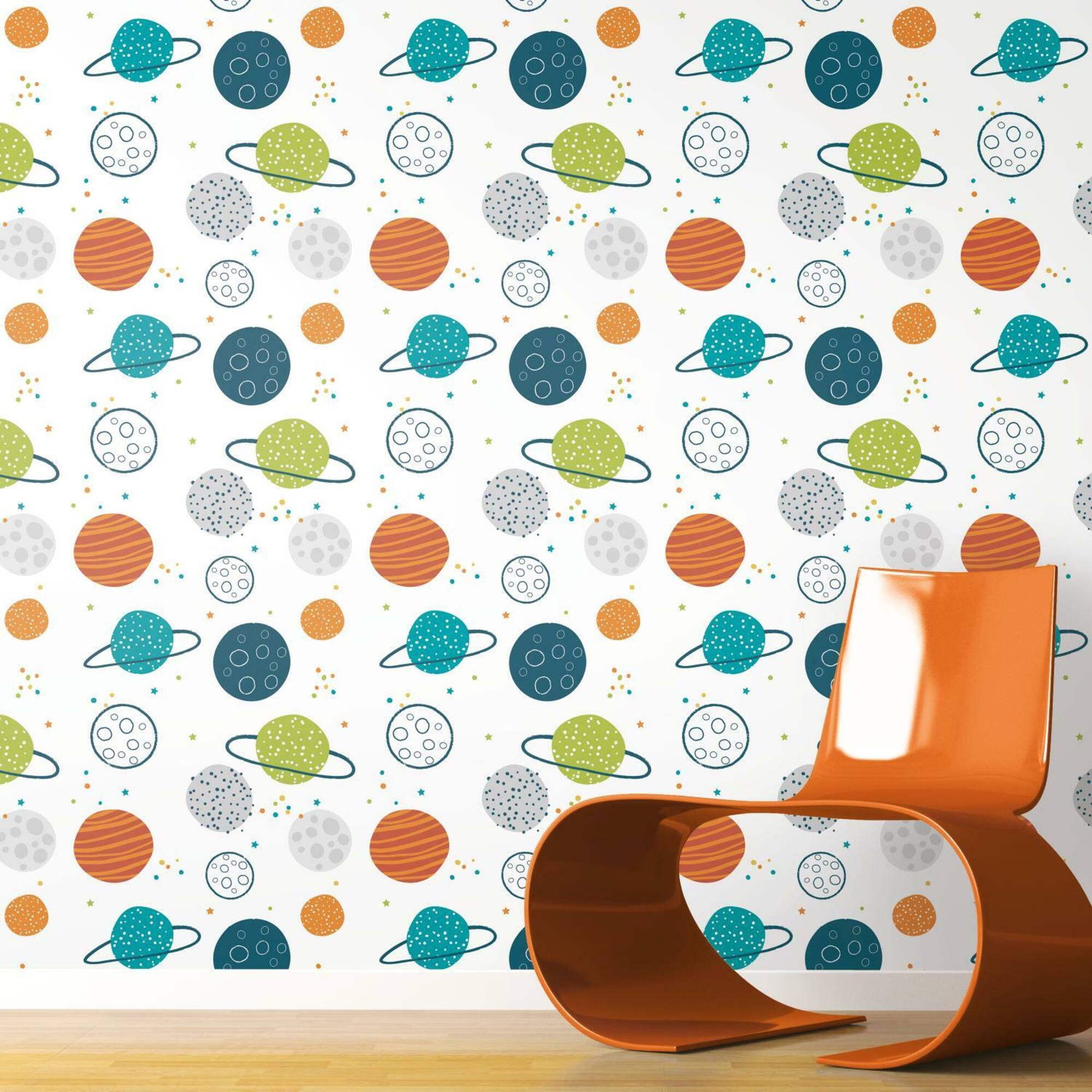 RoomMates Planets Peel & Stick Wallpaper